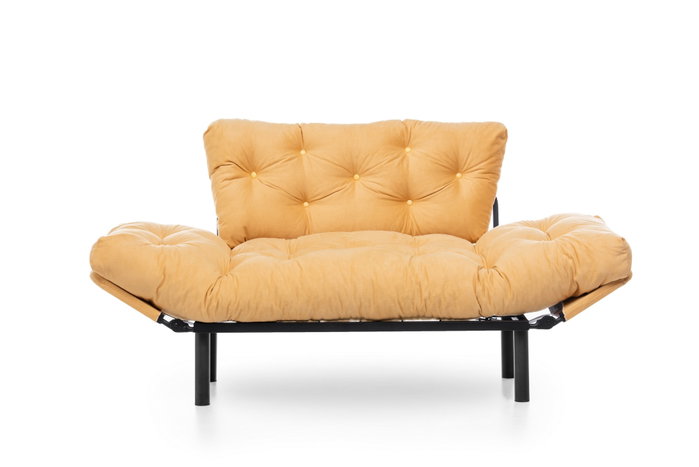 Atelier Del Sofa Nitta - Sofá-Cama de 2 Plazas Mostaza Atelier Del Sofa Nitta - Sofá-Cama de 2 Plazas Mostaza